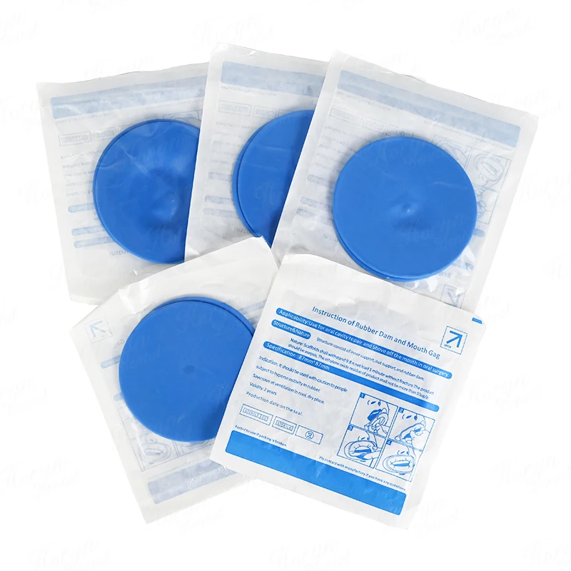 Dental Disposable Rubber Barrier Er Dam  Silicone Mouth Opener Oral Cheek Expanders Cheek Retractor Mouth Opener