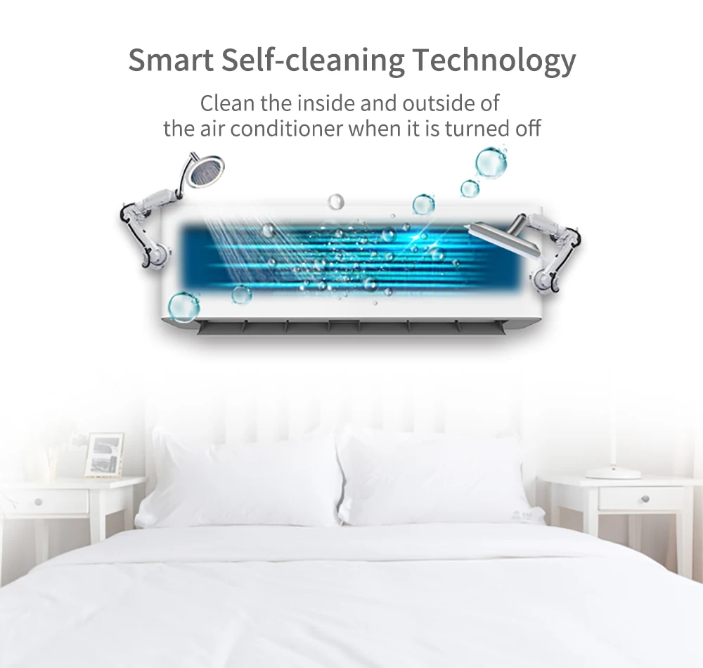 Best Inverter AC 9000BTU 12000BTU Split ac System  1HP & 2HP R410A  220V Indoor Personal air conditioner