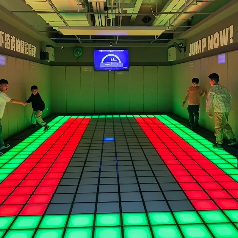 led game floor Interactive  Activate Mega Grid pixel grid activate game led floor light for Kid Games