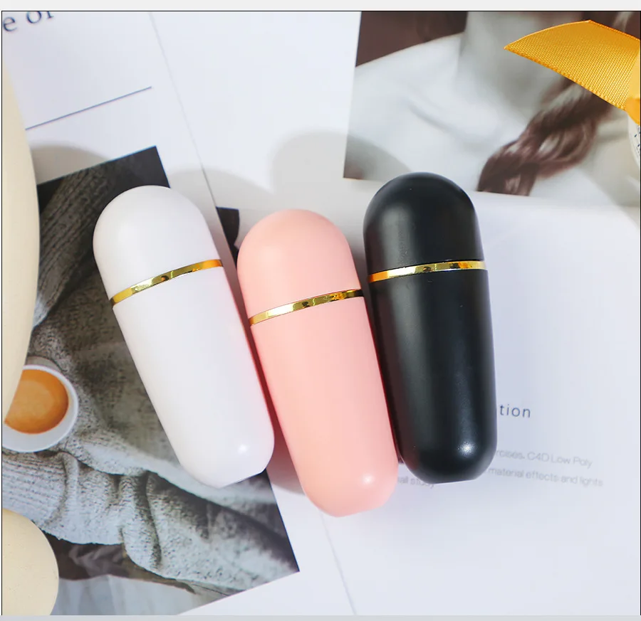 2024 Hot sale Oil-Absorbing Volcanic Face Roller Natural Volcanic Stone oil absorbing roller gua sha stones