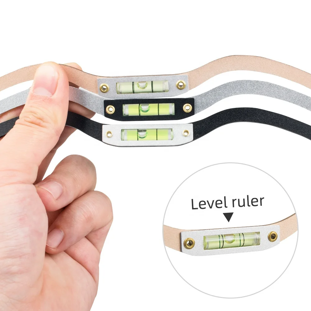 Permanent Makeup Bow and Arrow Line Ruler Black Measuring Brow String Pre Inked Tattoo PMU for Eyebrow Mapping tattoo supplies