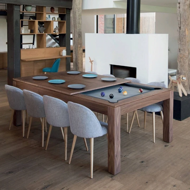 2021 Xingsheng billiards factory outdoor and indoor dining pool table modern designs cheap billiards table for sale