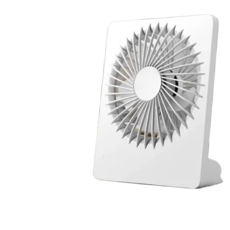 
USB Rechargeable Portable Fan Small Personal Desktop Table Cooling Fan Summer Outdoor Travel Silent Radiator with Strong Wind 
