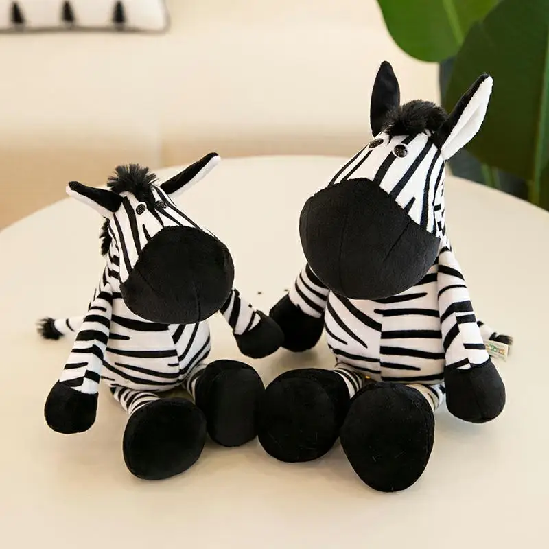 Cuddly Zoo Safari Jungle Forest Animals Plush Toys Stuffed Lion Elephant Giraffe Monkey Tiger Wild Animal PlushiesPopular