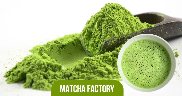 Оптовый сертификат органический порошок Matcha натуральный чистый зеленый чай