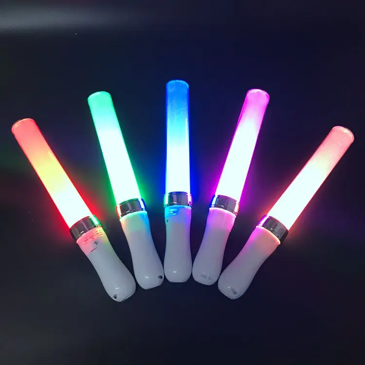 Custom LOGO Party Halloween cheering Penlight stick DMX Remote control wand Glow LED Lightstick For K-POP Concert Events
