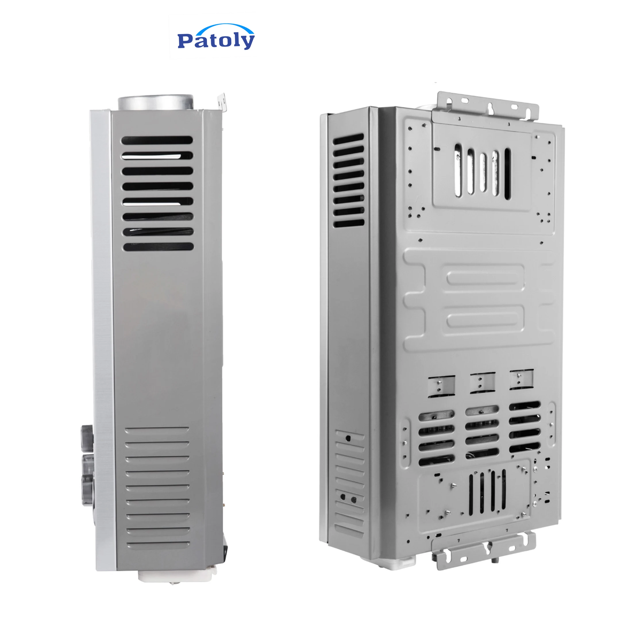 Energy Saving Liquid Instant Shower 304 Stainless Steel House Gas Hot Water Heater Tankless Camping 10L13L/Min Wall Hung Indoor