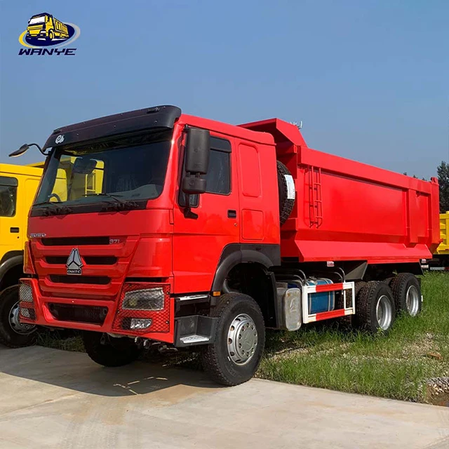 Used SINOTRUK Howo 6x4 10 wheels 30Tons Diesel Dumper 371 375HP Euro3 Tipper Truck For Sale
