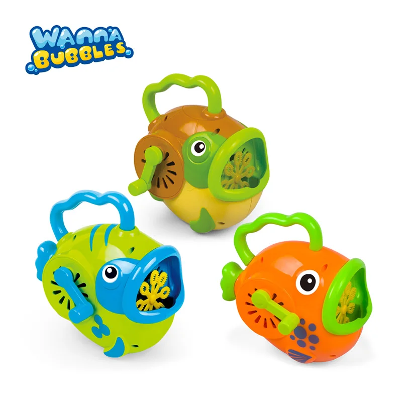 Не требуют батареек машина для производства мыла для детей с мыльными пузырями рыбы с ручным управлением пузырь игрушка
