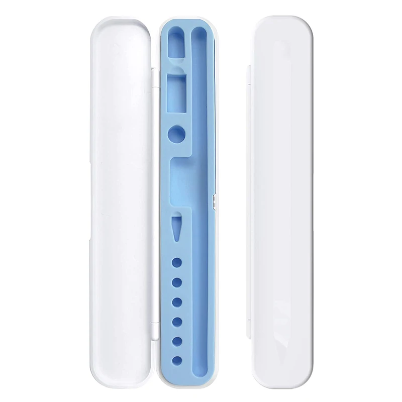 
for Apple Pencil Holder Cute Hard-Shell Storage Box Universal Cover with Anti Loss Fall Prevention Soft Silicone Pen Slot 