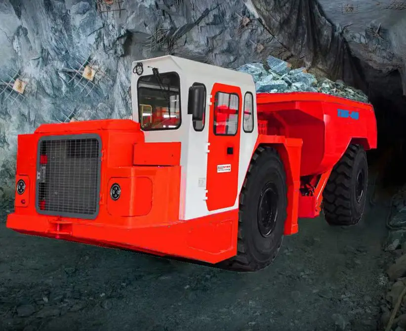 TU-12  tuoxing Underground Mining Dump Truck Underground Articulated Truck mining truck dumper