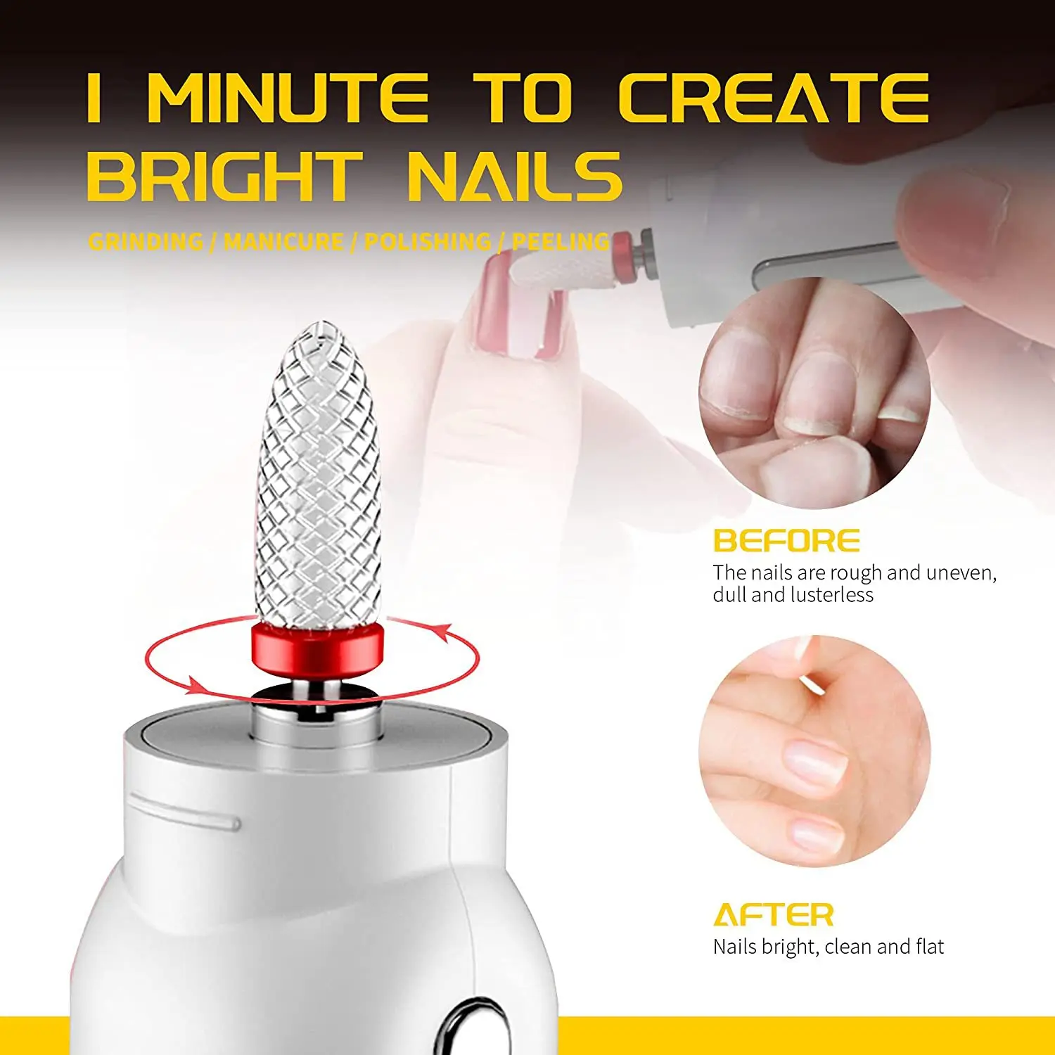 Wholesale Price Pen Design Nail Drill Device Nail Making Instrument Portable Electric Nail Drill Machine