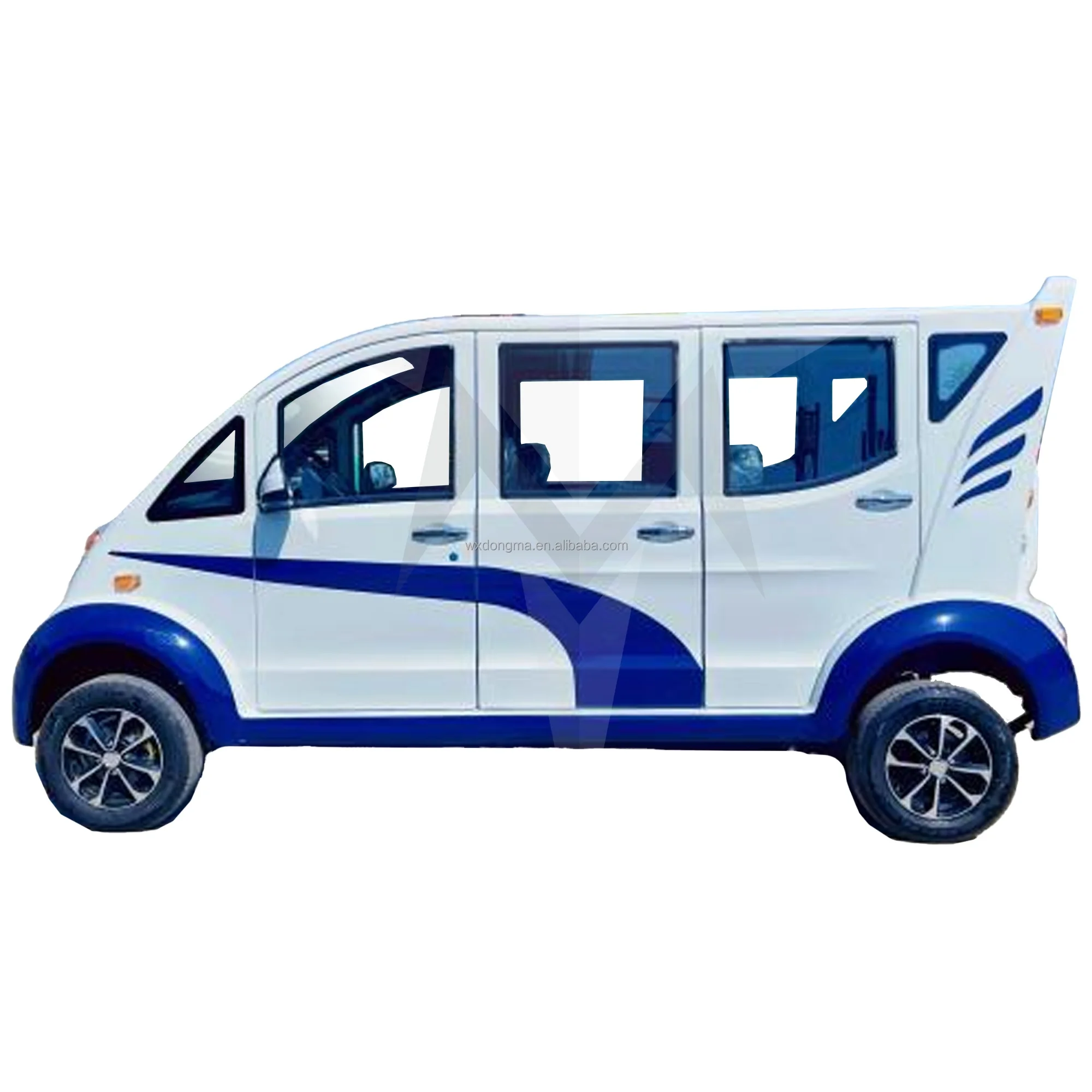 Electric Patrol Car Three Row Public Security City Management Park Four-wheel 8 Seats Utility Battery Patrol Car