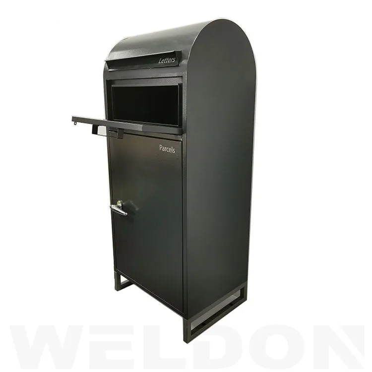 New Decorative Outdoor Wholesale  Large Tall Metal Newspaper Letter Parcel Box  Mailbox Manufacturer