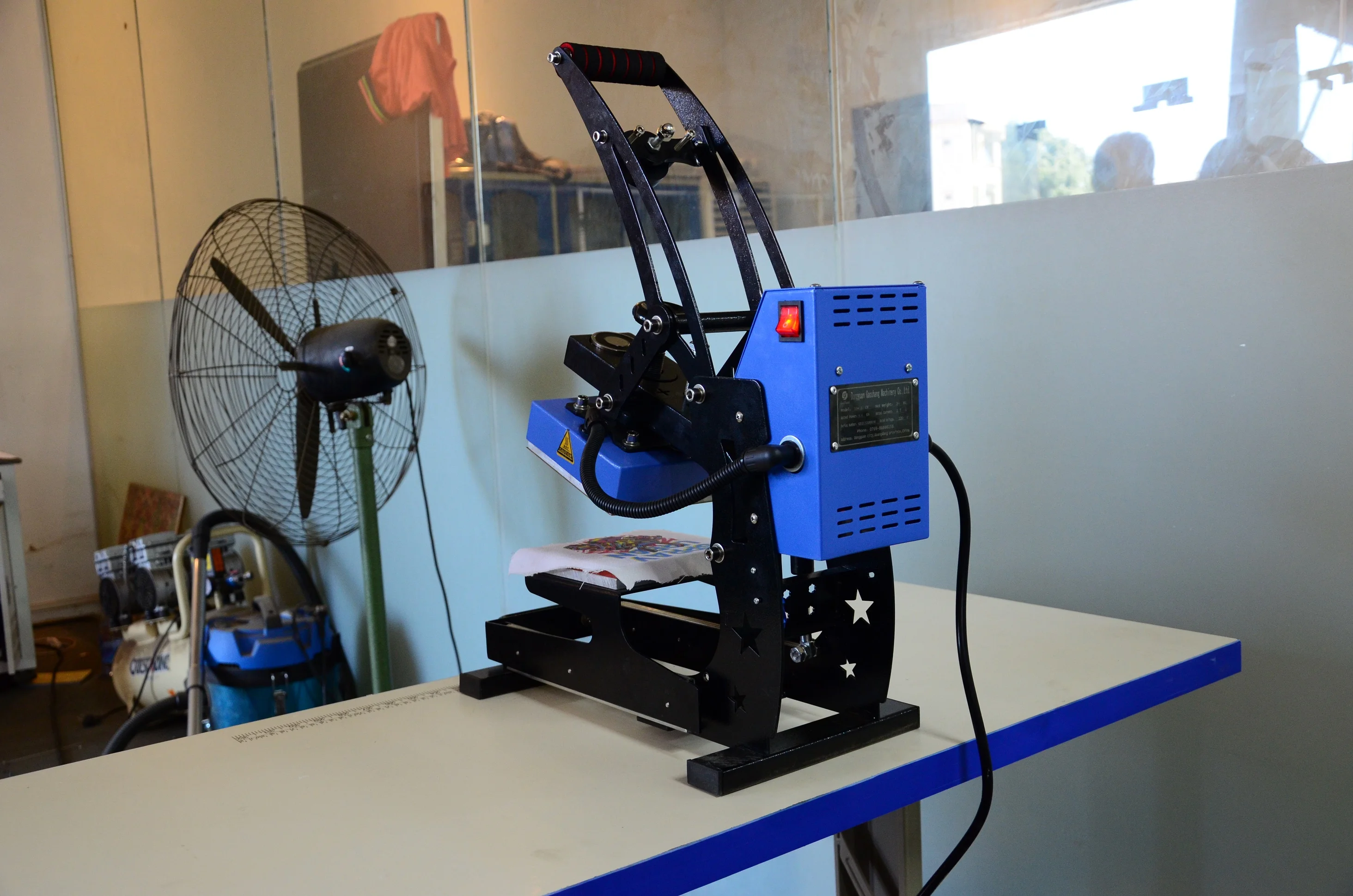 Label Magnetic Manual Dye Sublimation Auto Open Heat Press Machine Clam Heat Press 16x20