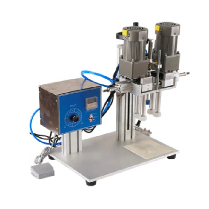 hot sale Semi automatic twist off trigger spray screw cap bottle capper|screw capping machine