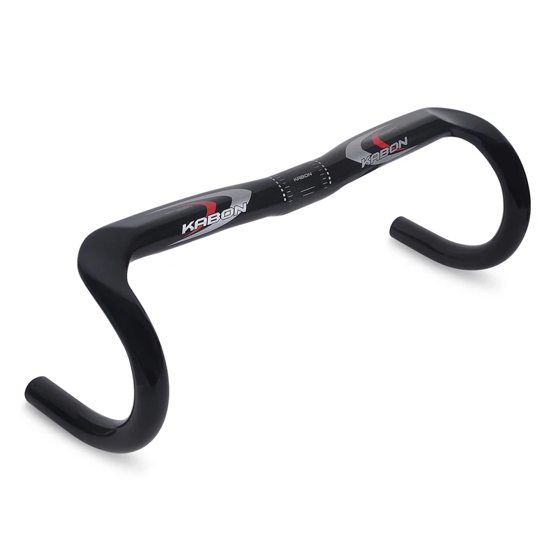 Lowest price carbon fiber bicycle handlebar reduce resistance bent bar strengthen bike parts 420mm