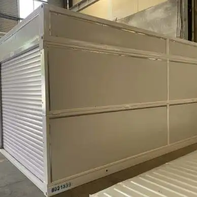 Factory Supply Foldable Garage Mobile Shop  Community Construction Sites Integrated Houses