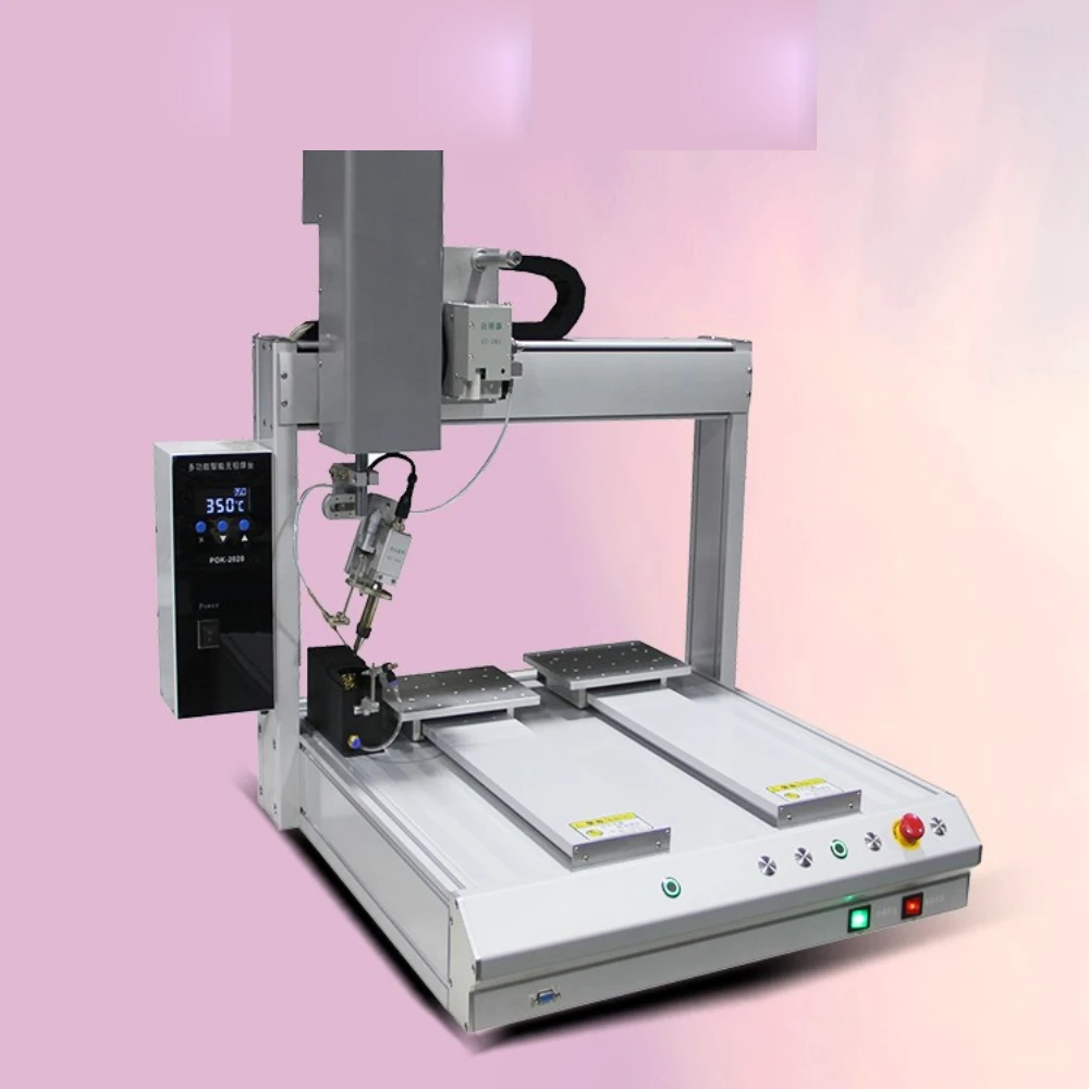 Ultimate Versatility Automatic Soldering Machines Rotary Solder Functionality Various Welding Purposes Core Motor PLC Pump