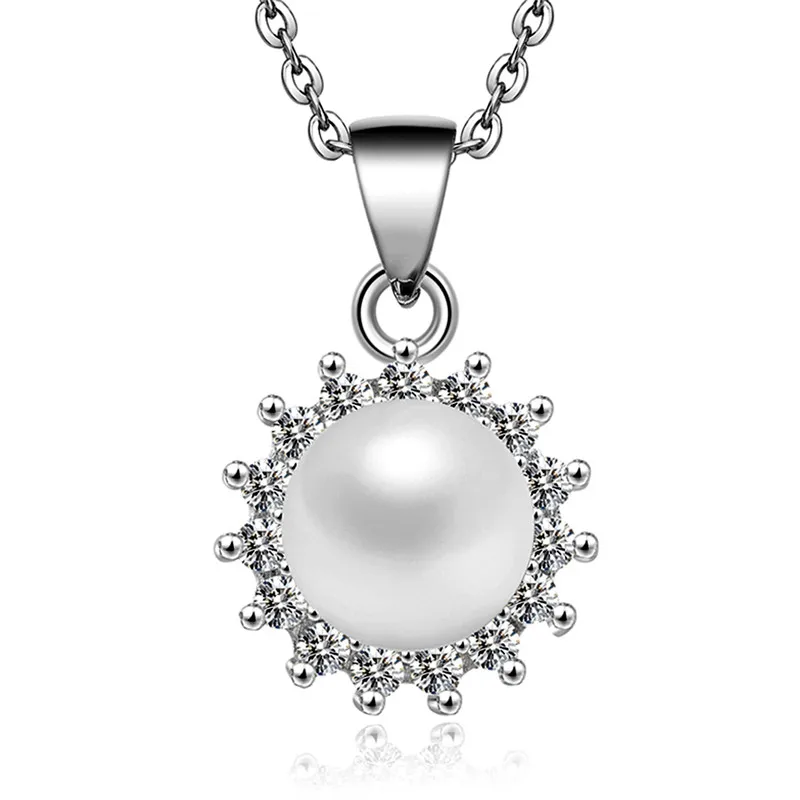 Wholesale Fine Jewelry 925 Sterling Silver Zirconic Chic Ribbon Shape Elegant Amethyst Pendant Necklace for Women