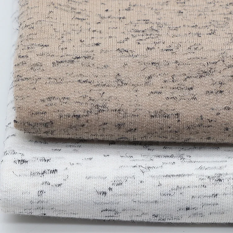 New arrival eco friendly soft rayon polyester blend TR knitted hoodie french terry fabric for garment