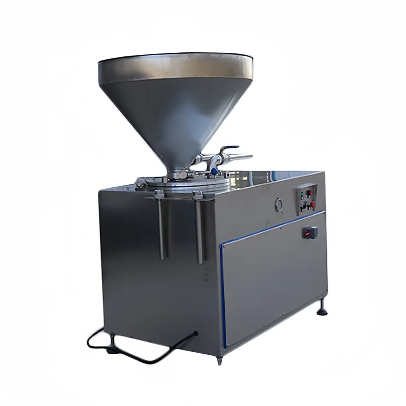 Commercial Filing Pork Sausage Binding Stuffer With Twister Vacuum Machine
