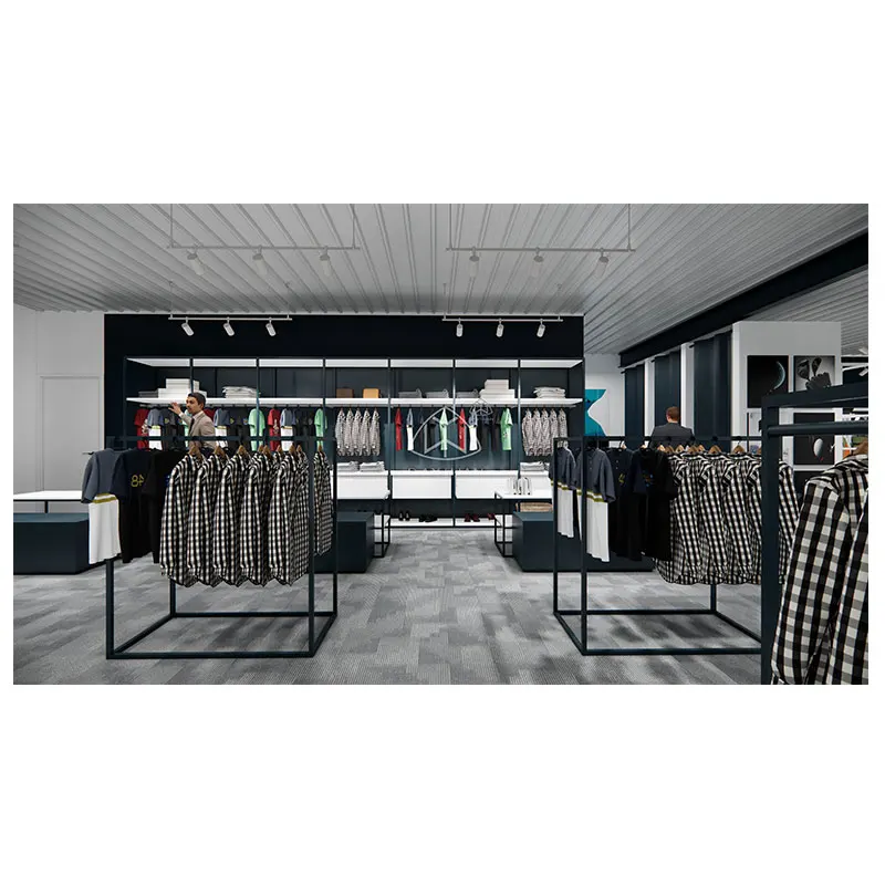 Wholesale High Quality Professional Sports Shop Interior Design Sport Shoe Display Retail Sports Shop Design