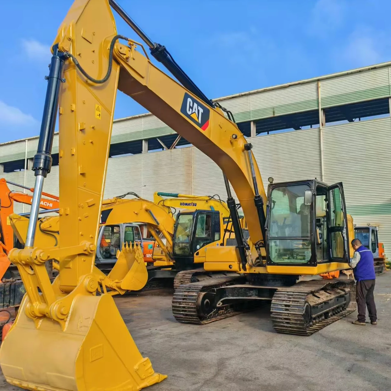 Низкий рабочий день используется CAT 320GC гусеничный гидравлический 320B 330B 325B 336D для продажи