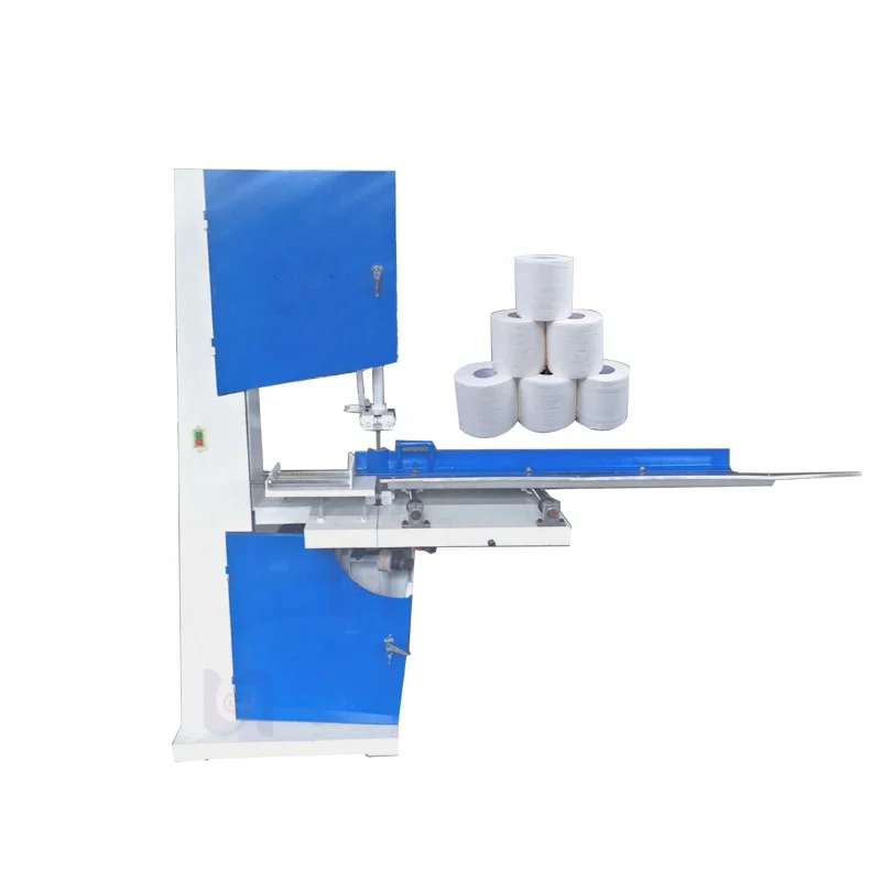 Toilet Paper Large Roll Slitting Rewinding Vertical Electric Perforating Machine Paper Perforating Machine