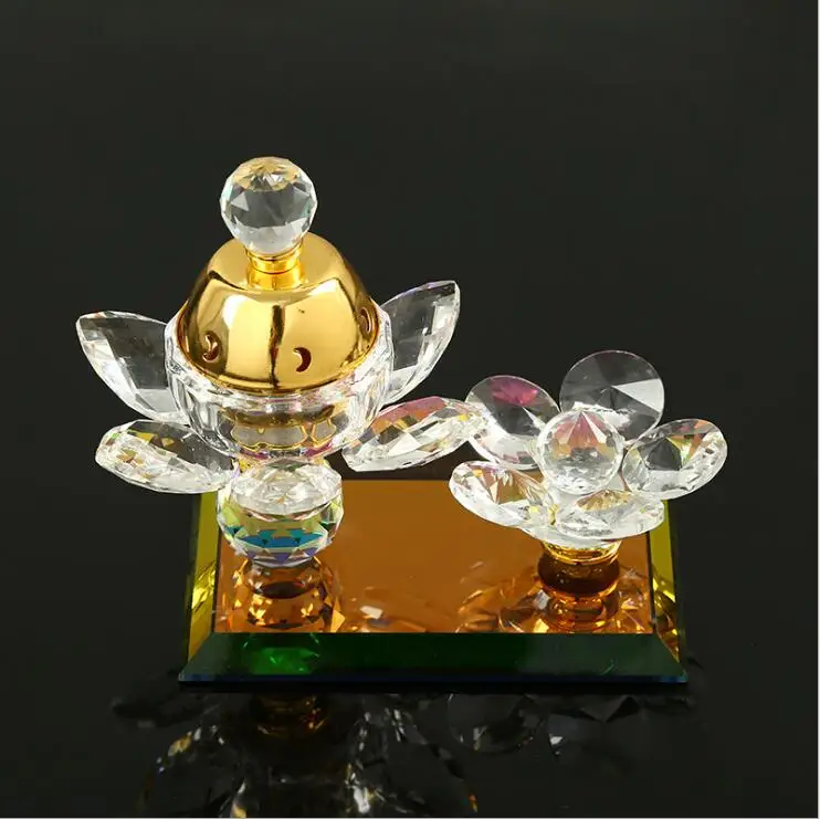 
Wholesale factory price manufacturer custom festival style crystal aroma burner custom oil burner  (62455524531)