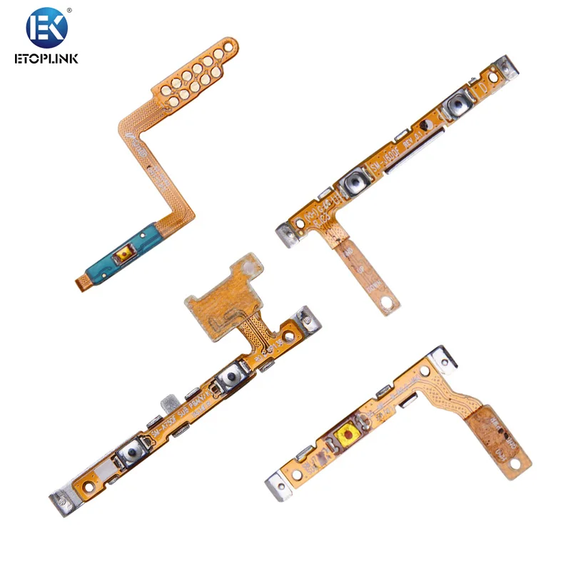 Power Flex Cable For Samsung Galaxy A6 2018/A605/A7 2018/A750 Power On off Volume Side Button side button strip Flex Cable
