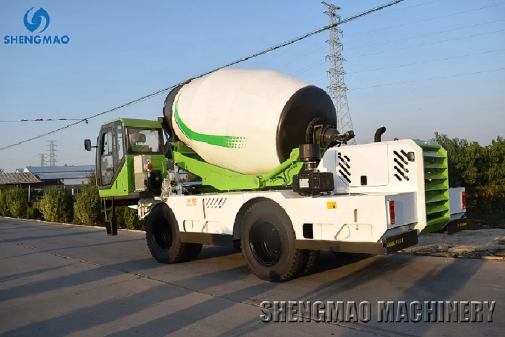 6.5m3 Chinese Manufacturers of Self Loading Concrete Mixer Machines