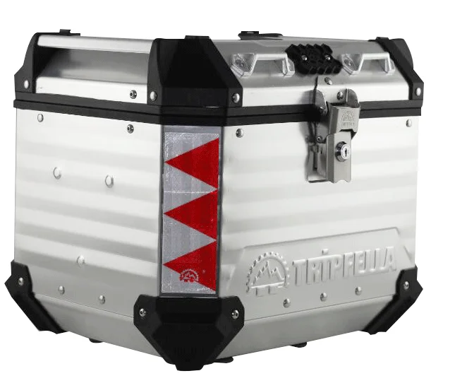 Tripfella - 40L Top case, Aluminium Motorcycle box,top box