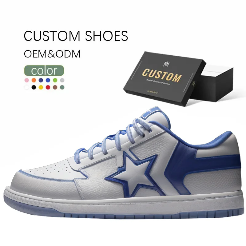 Custom Blank No Logo Shoe LOW Top Sneaker Manufacturer Made in China Customized Men Shoes Sports Trainers Shoes