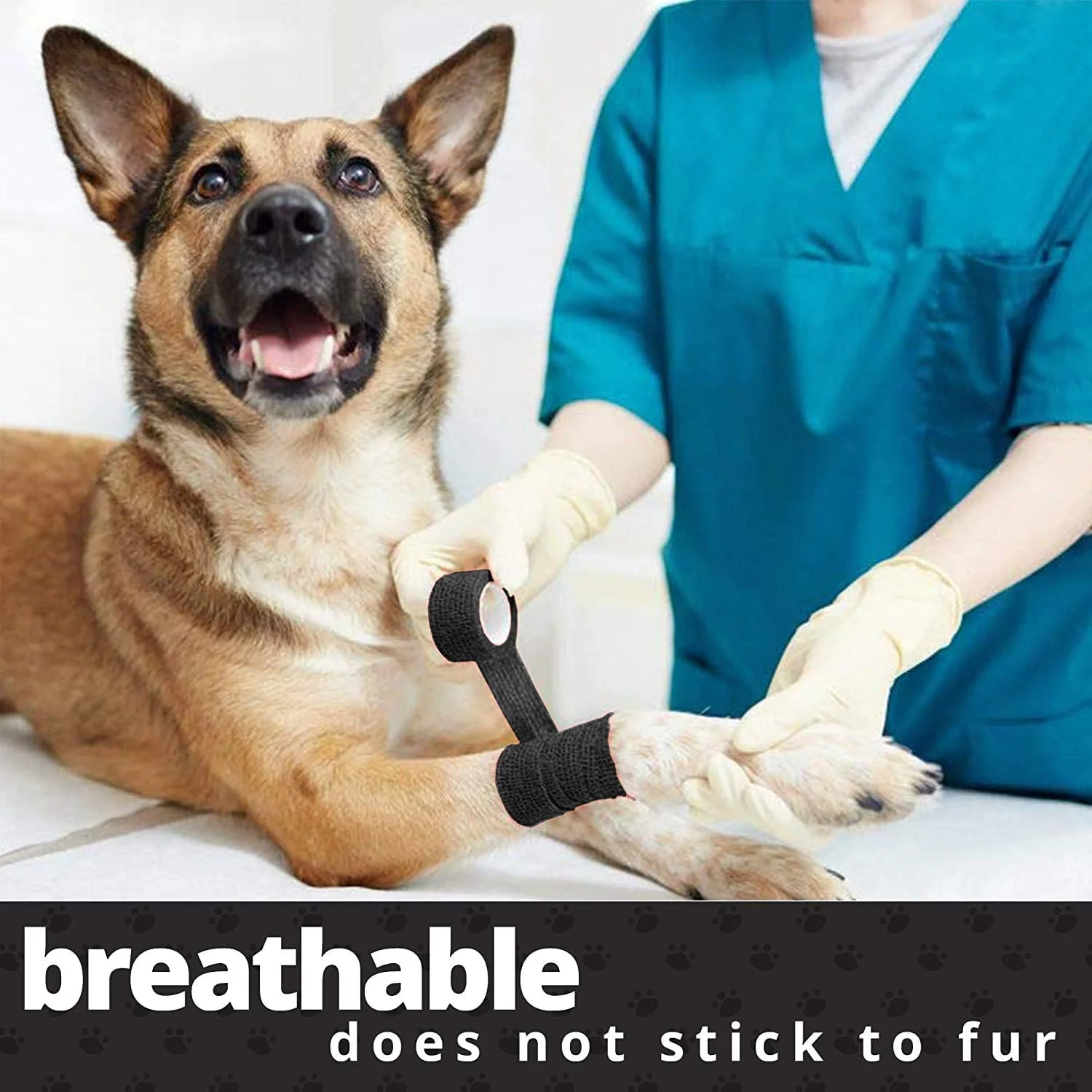 Instant Cold Compression Self Sticking Cooling Bandage Wrap Athletic Muscle Tape for Pain and Swelling No Refrigeration Needed,