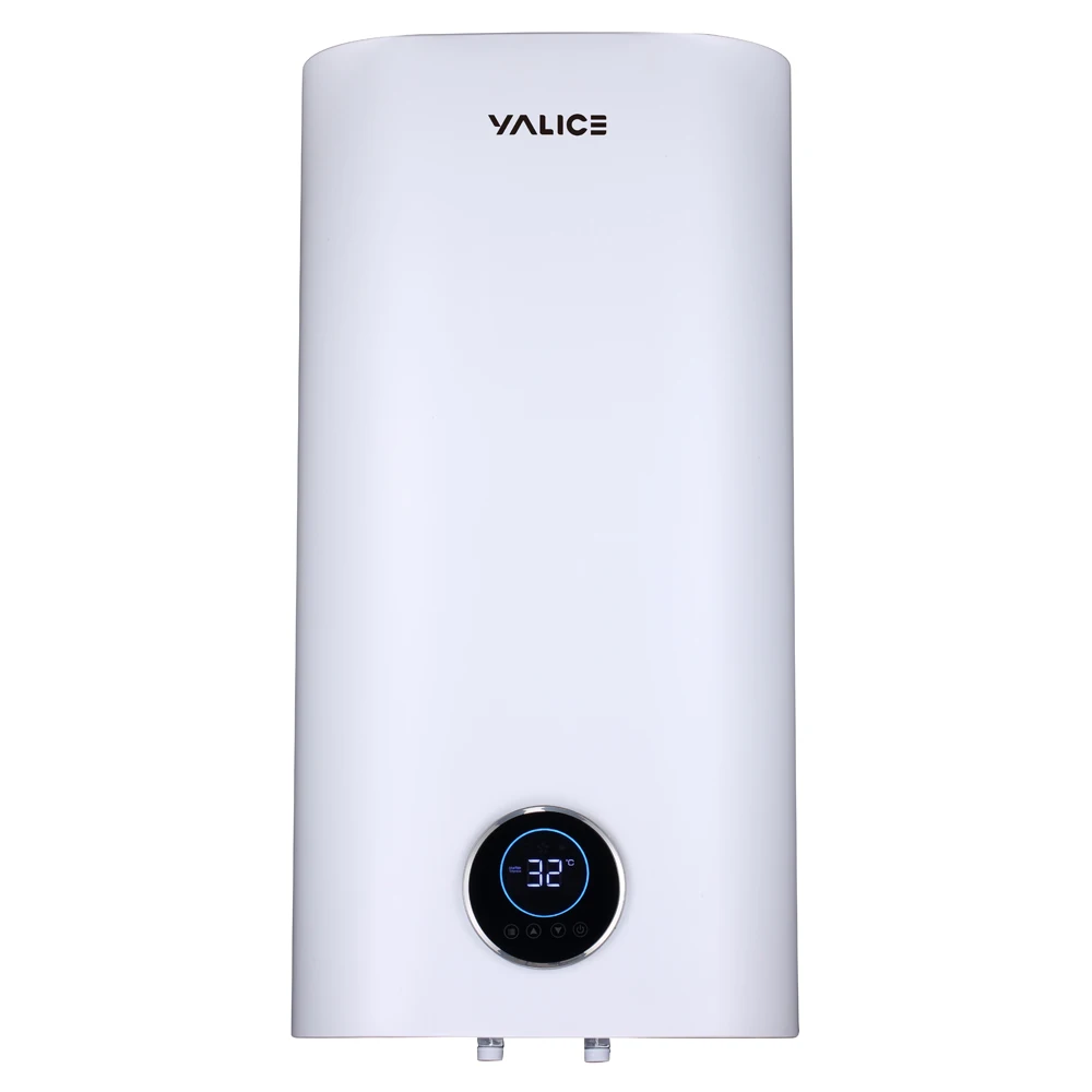 Wholesale OEM 30/50/80/100L enamel tank touch screen double tank wall mounted water heater