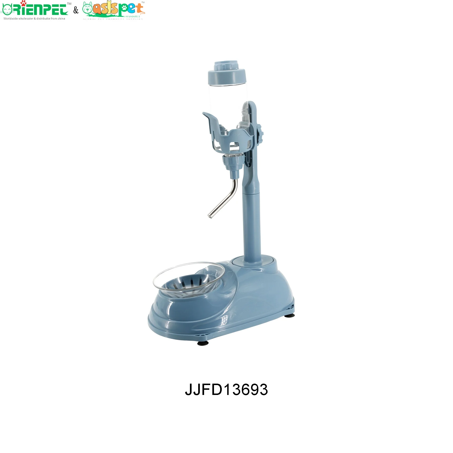 ORIENPET & OASISPET Pet Drinker Pole-type top fill water bottle Protect Cervical Spine JJFD13693 Pet Products