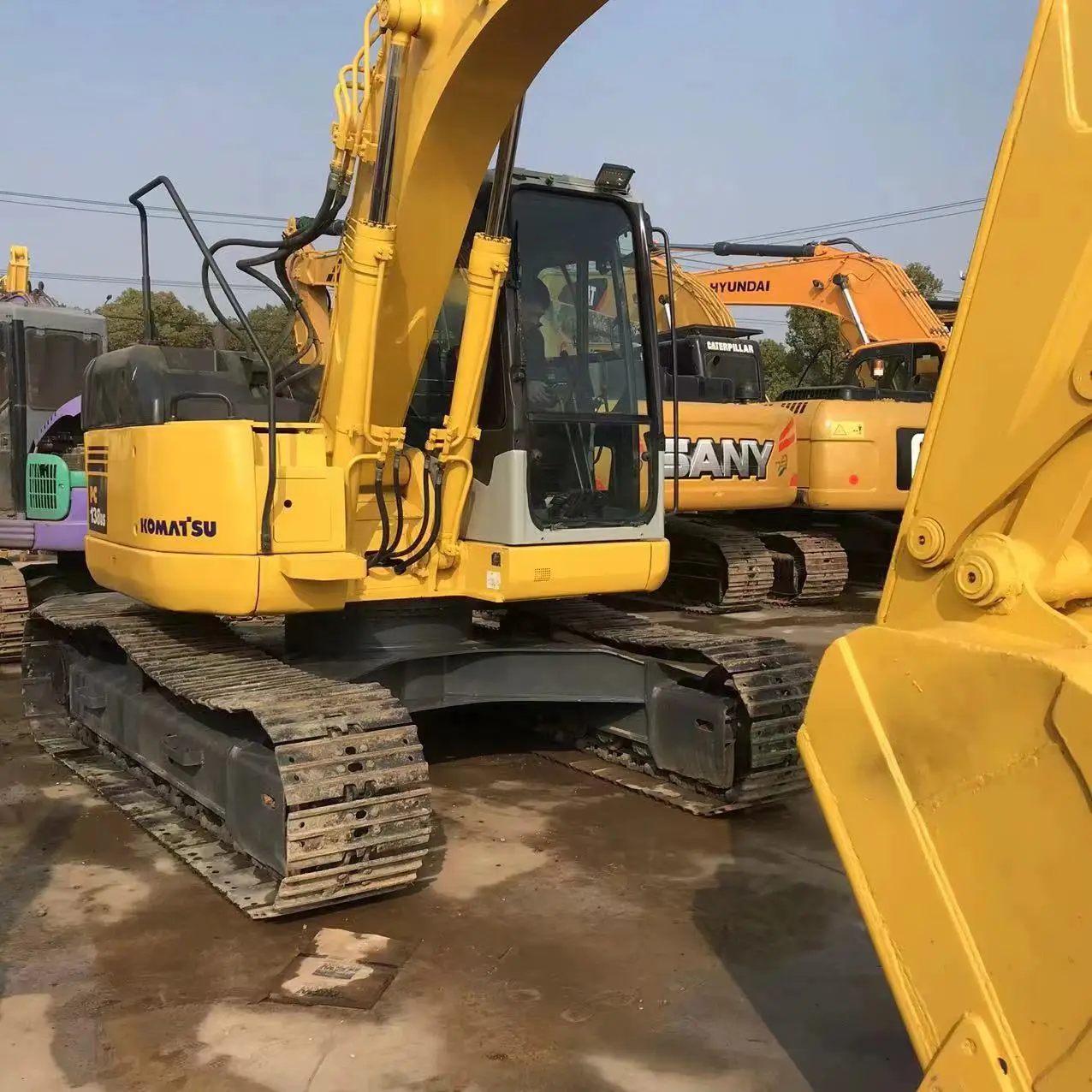 Экскаватор komatsu pc138 138US 14-тонный экскаватор