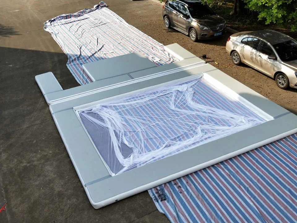 Популярная надувная яхта, плавающий пляж, океан, морской бассейн, плавающий бассейн для яхты