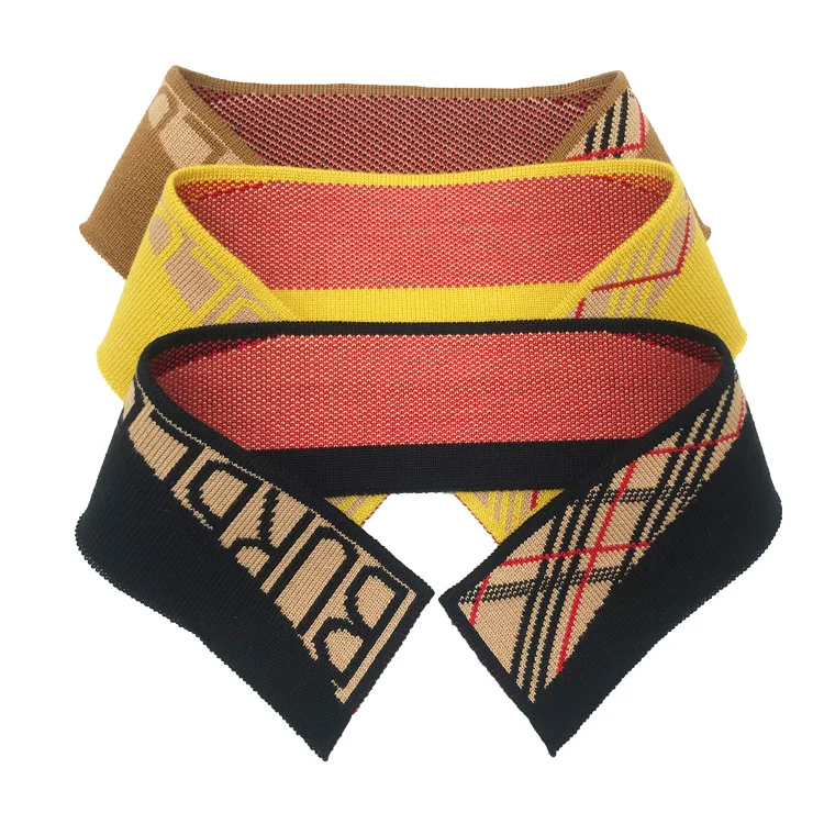 
Customized Factory High Quality And Good-feeling Rib Collar Mercerized Cotton Spandex Rib Collar Jacquard rib 