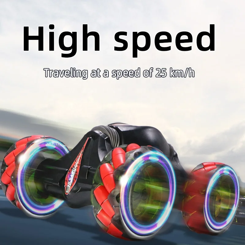 Hot Selling Drift Gesture Double-Sided Stunt Twist car Toy Big Wheel Off-road Remote Control Car Radio Controlled Car