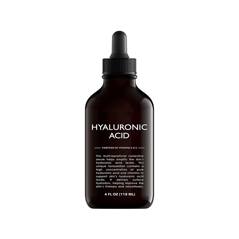 Hyaluronic Acid Serum For Face - HUGE 4 oz - Improves Skin Texture and Moisturizes Skin - Professional Strength Anti Aging Face