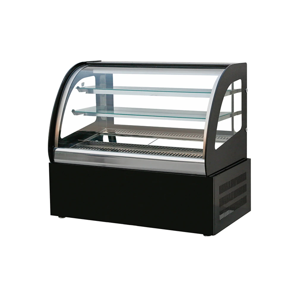 Factory Direct Sale 900mm Mini Cake Display refrigerator fruit frezzer Dessert Store Cake Storage Cabinet