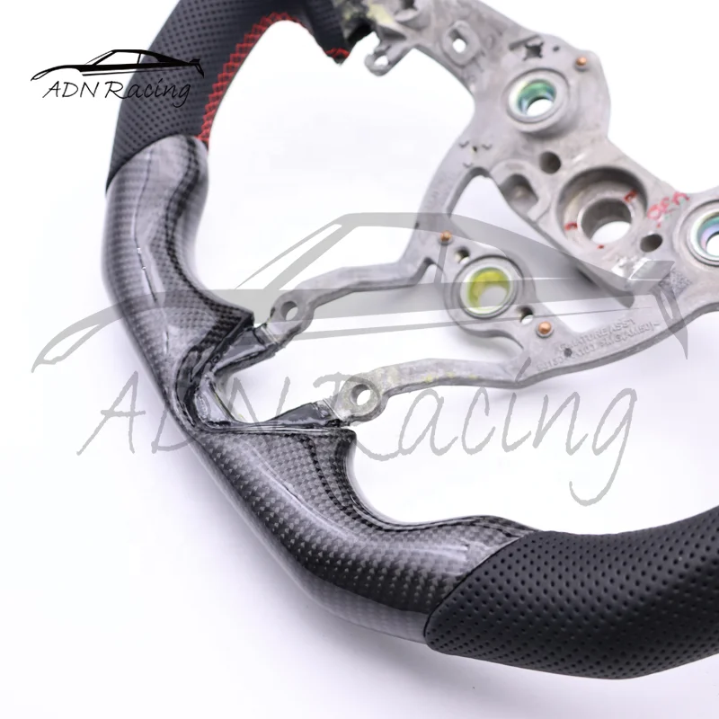 Custom Carbon Fiber Steering Wheel For Hyundai Elantra N I20N I30N