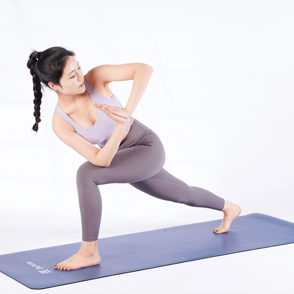 New Arrival High Quality Yoga Exercise Logo Customized PU Rubber Yoga Mat