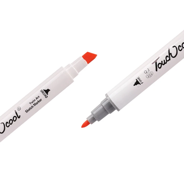 Wholesale Professional Markers Double Head Portable Whiteboard Permanent Watercolor Acrylic Marker Set