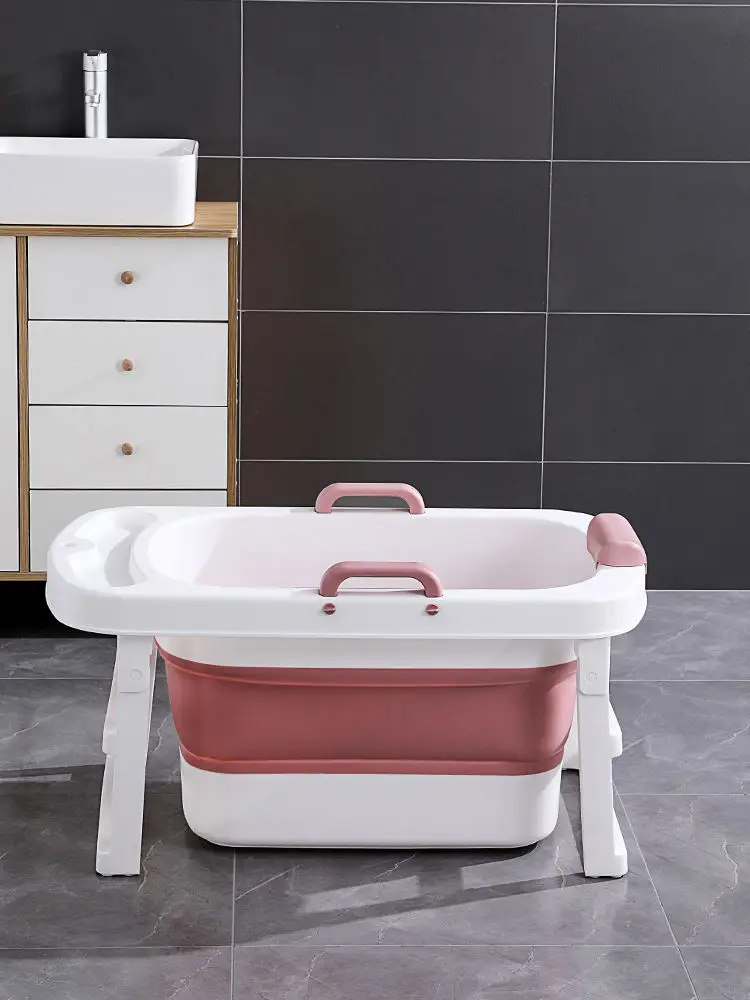 Indoor Cheap Plastic Portable Baby Bath Tub Foldable Kids Bathtub For Baby