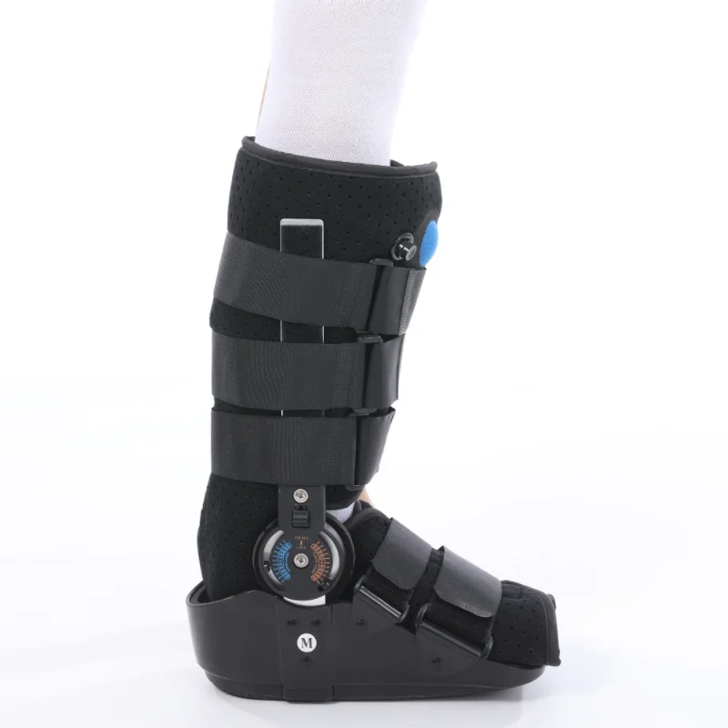 Rehabilitation Therapy Device Ankle Foot Fixation Sports Medicine Walking Walker Air Boot Brace for Fracture Ankle Breaks