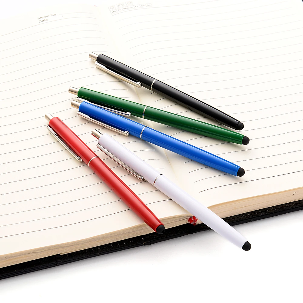 Cheap Capacitive Ballpoint Pen Stylus with Custom Logo for Gift Promotion