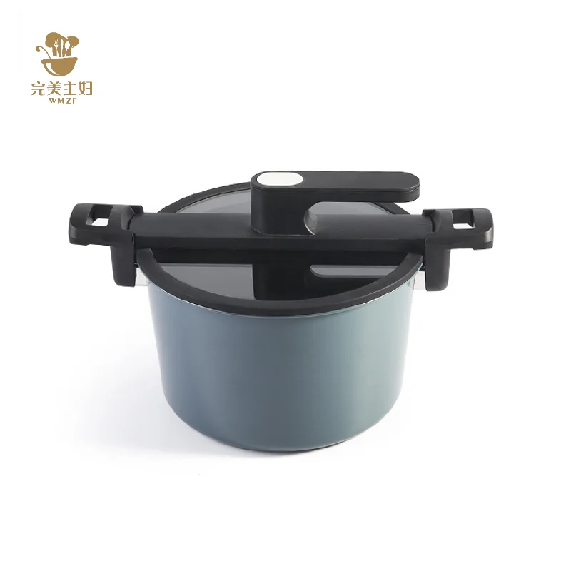 Кастрюля для супа с микро-давлением большой емкости кастрюля низкого давления 6 л домашняя газовая индукционная плита универсальная
